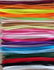 100 piberensere, 20 x 5 alm. farver, 6mm